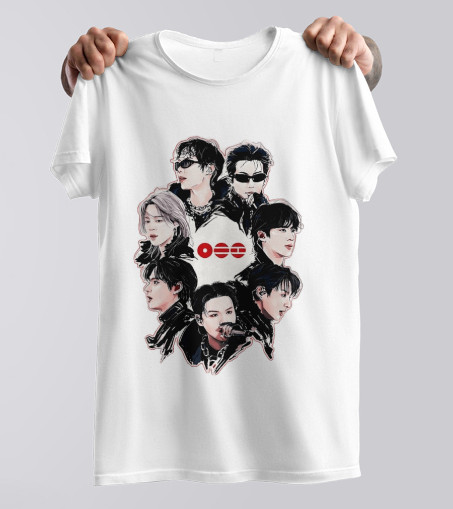 BTS Kpop ARMY Concert Seven Members T-Shirt