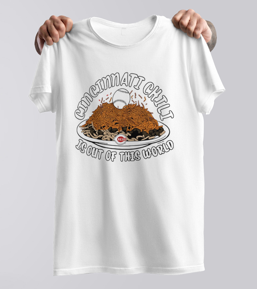 Cincinnati Chili Baseball Out Of This World T-Shirt