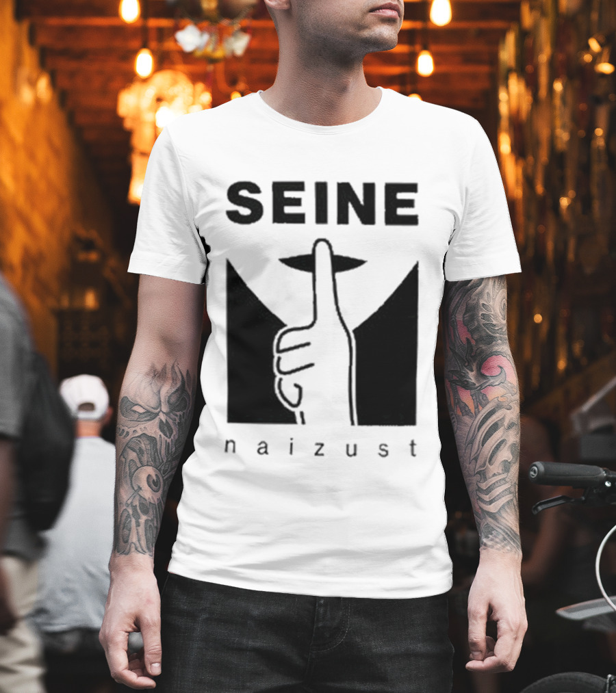 Seine Naizust Bandcamp Finger Gesture T-Shirt