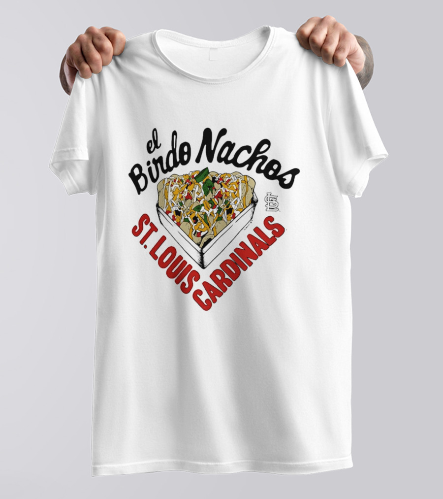 St. Louis Cardinals El Birdo Nachos T-Shirt