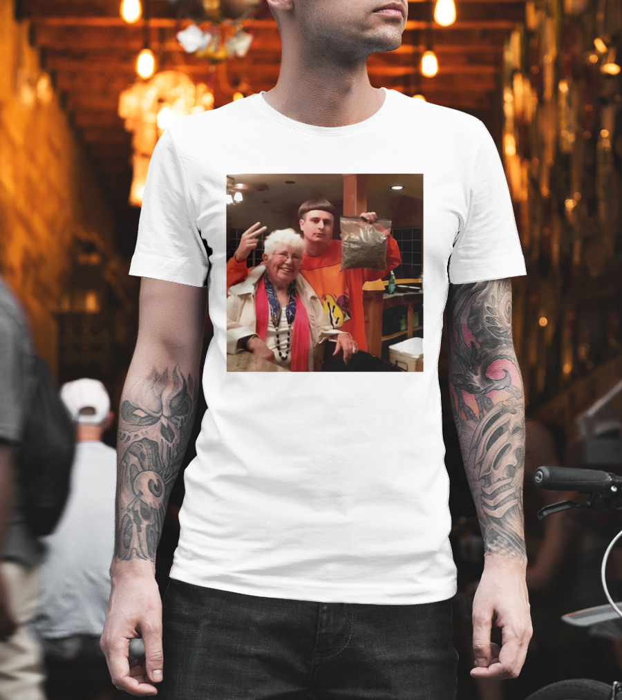 Oliver Tree Weed Grandma Memorial RIP Oliver Tree T-Shirt