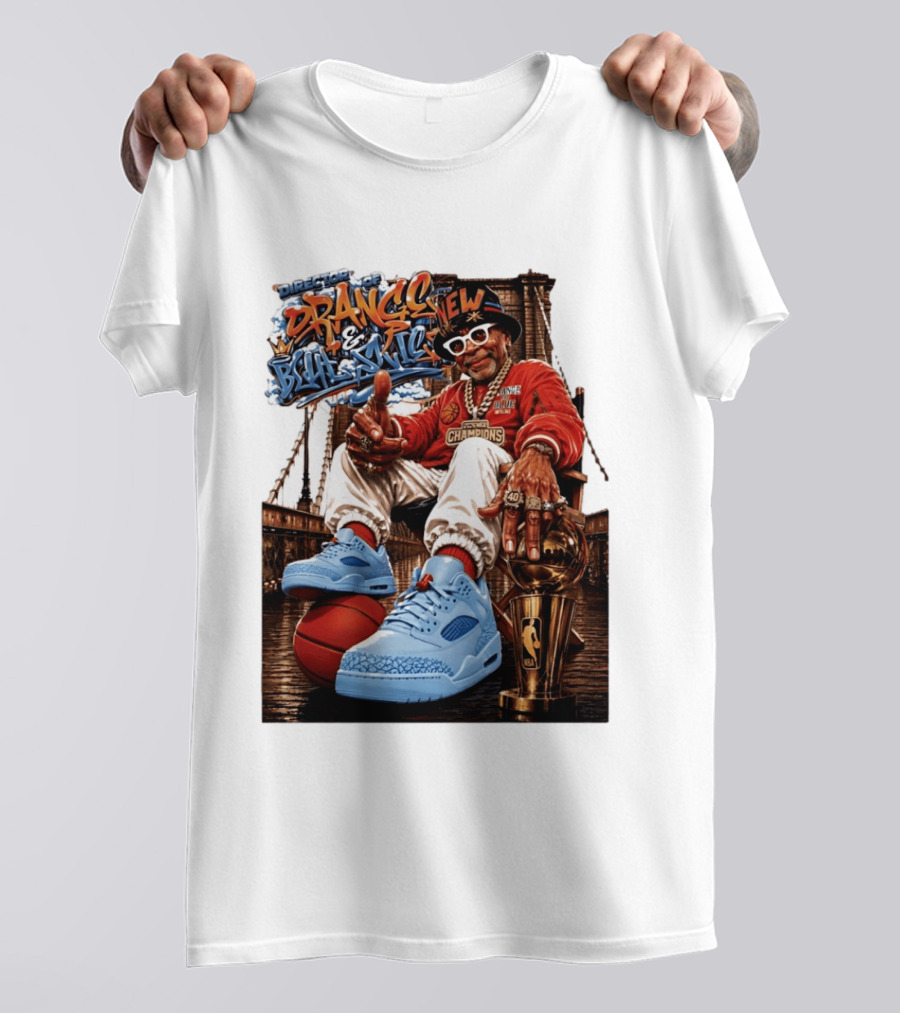 Director Orange And Blue New Champions NBA Basketball T-Shirt