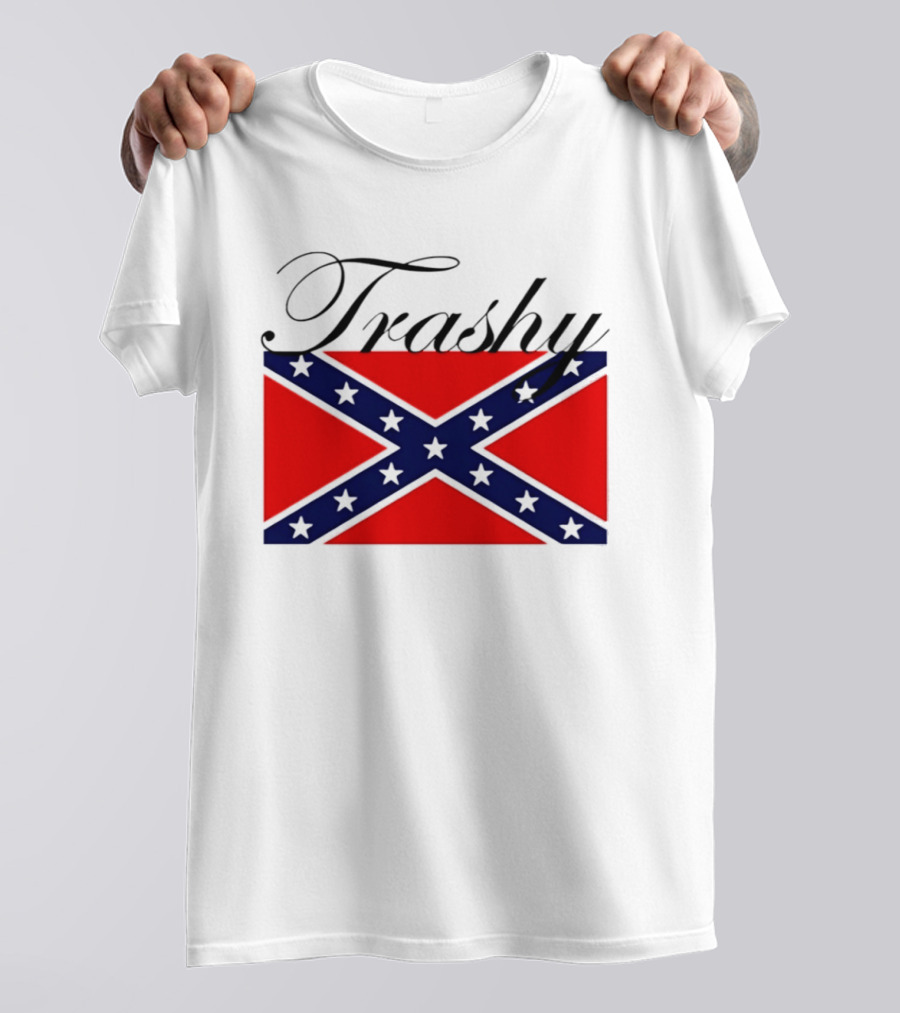 Trashy Confederate Flag Classic T-Shirt
