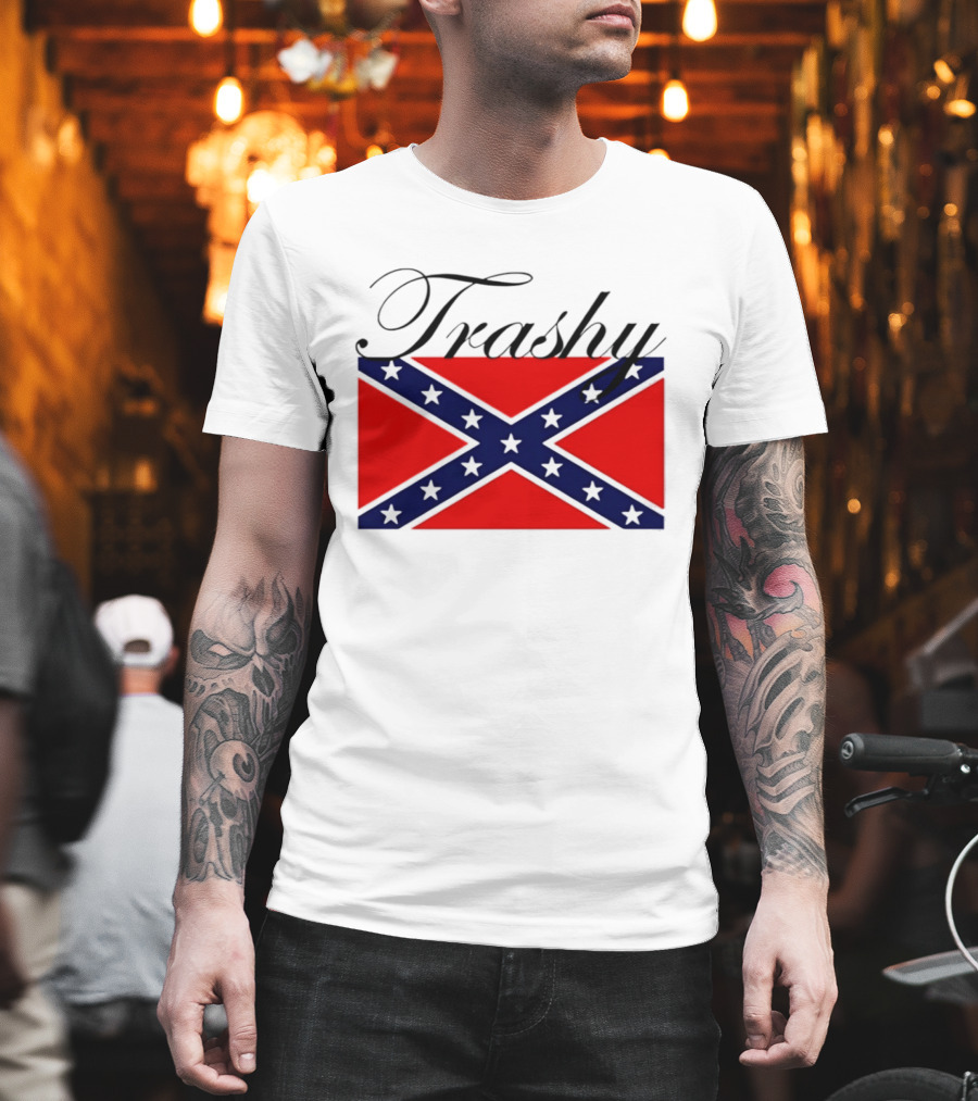 Trashy Confederate Flag Classic T-Shirt