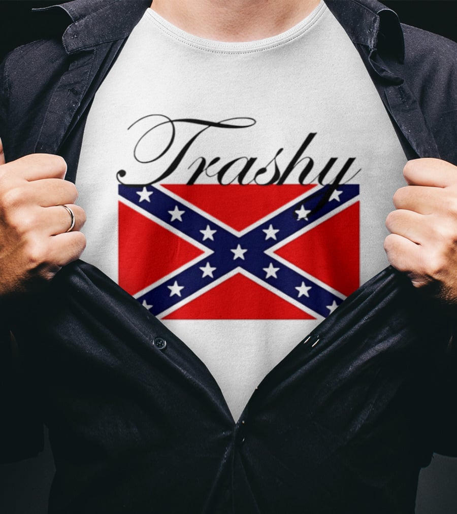 Trashy Confederate Flag Classic T-Shirt