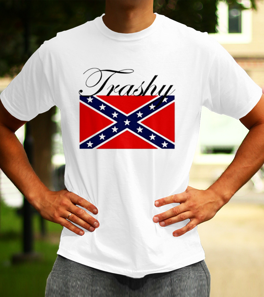 Trashy Confederate Flag Classic T-Shirt