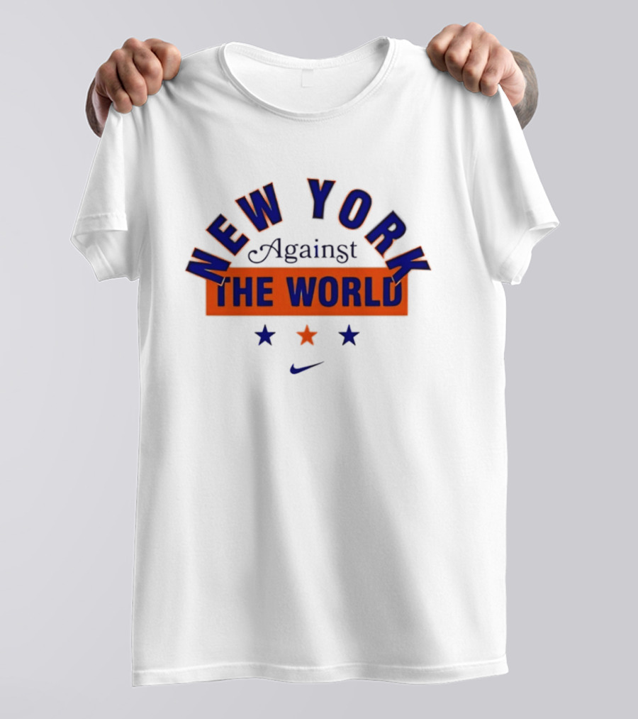 New York Against The World New York Knicks Nike T-Shirt