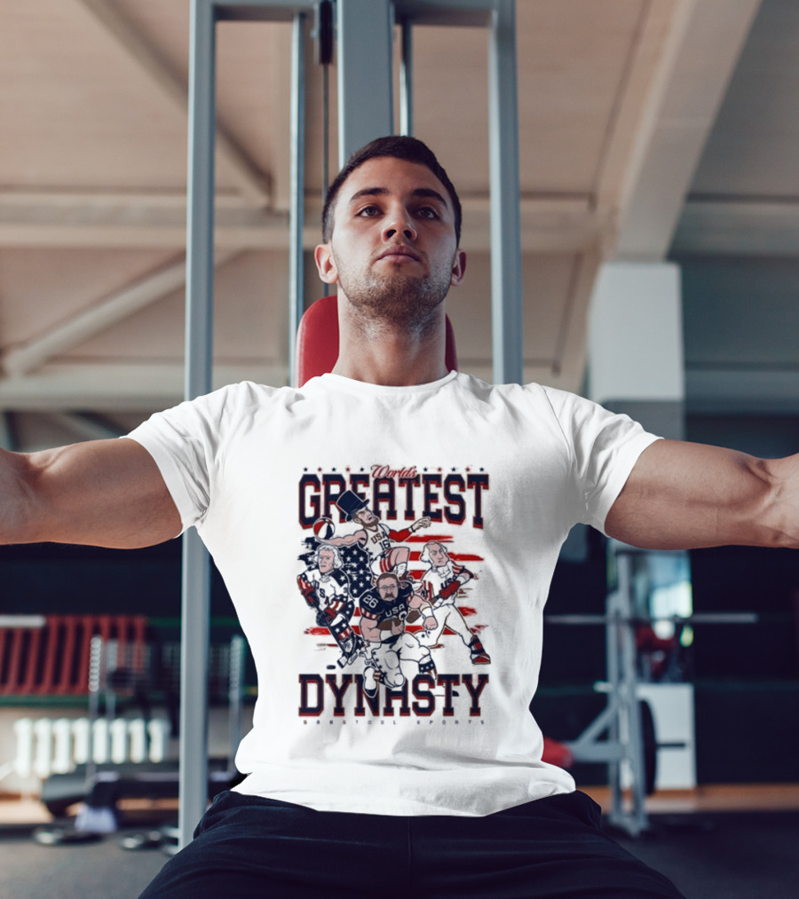 USA World's Greatest Dynasty Founding Fathers 4th Of July Celebration T-Shirt