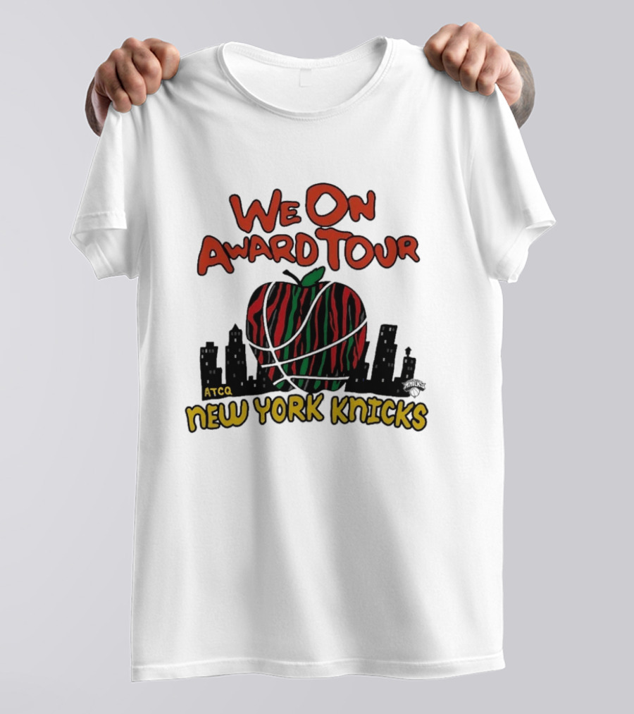 We On Award Tour A Tribe Called Quest New York Knicks T-Shirt