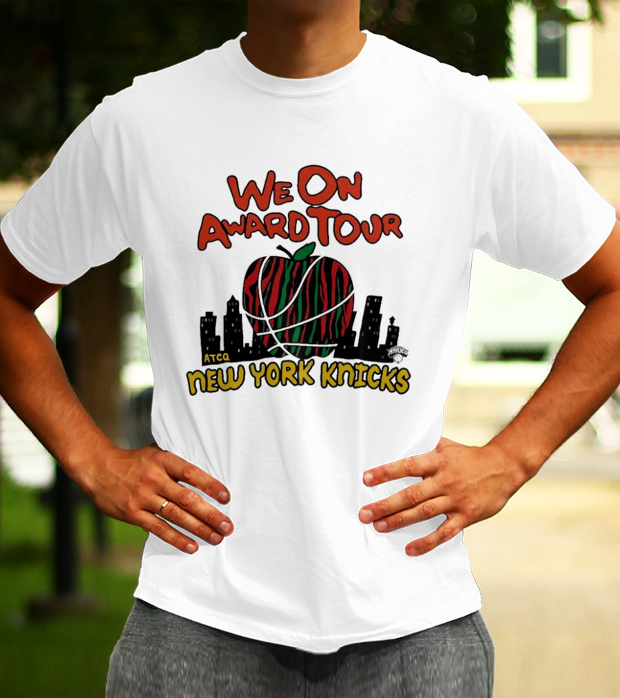 We On Award Tour A Tribe Called Quest New York Knicks T-Shirt