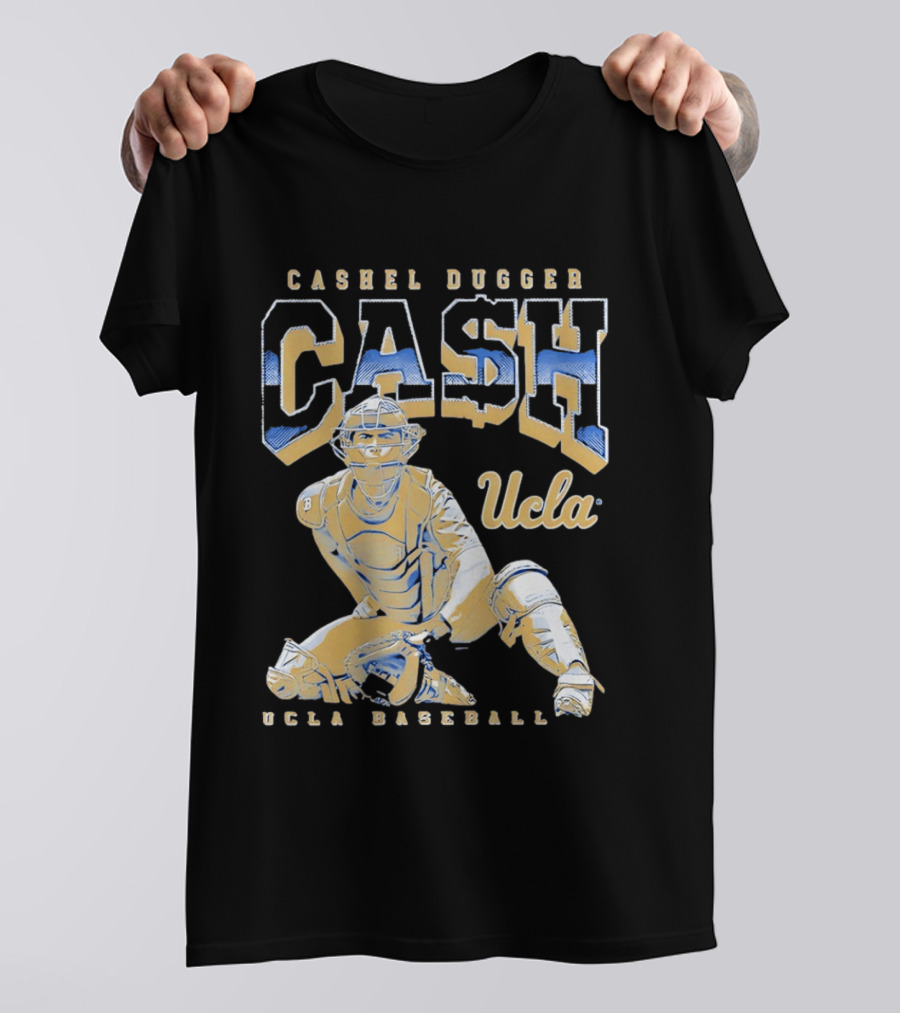 Cashel Dugger UCLA Baseball CASH Bruins Posing T-Shirt