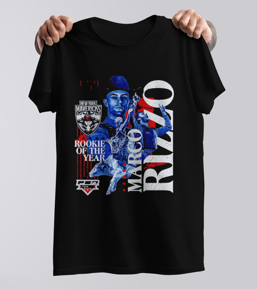 Marco Rizzo New York Mavericks PBR 2026 Rookie Of The Year T-Shirt