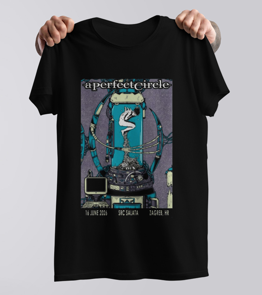 A Perfect Circle Event Zagreb SRC Salata June 16 2026 T-Shirt