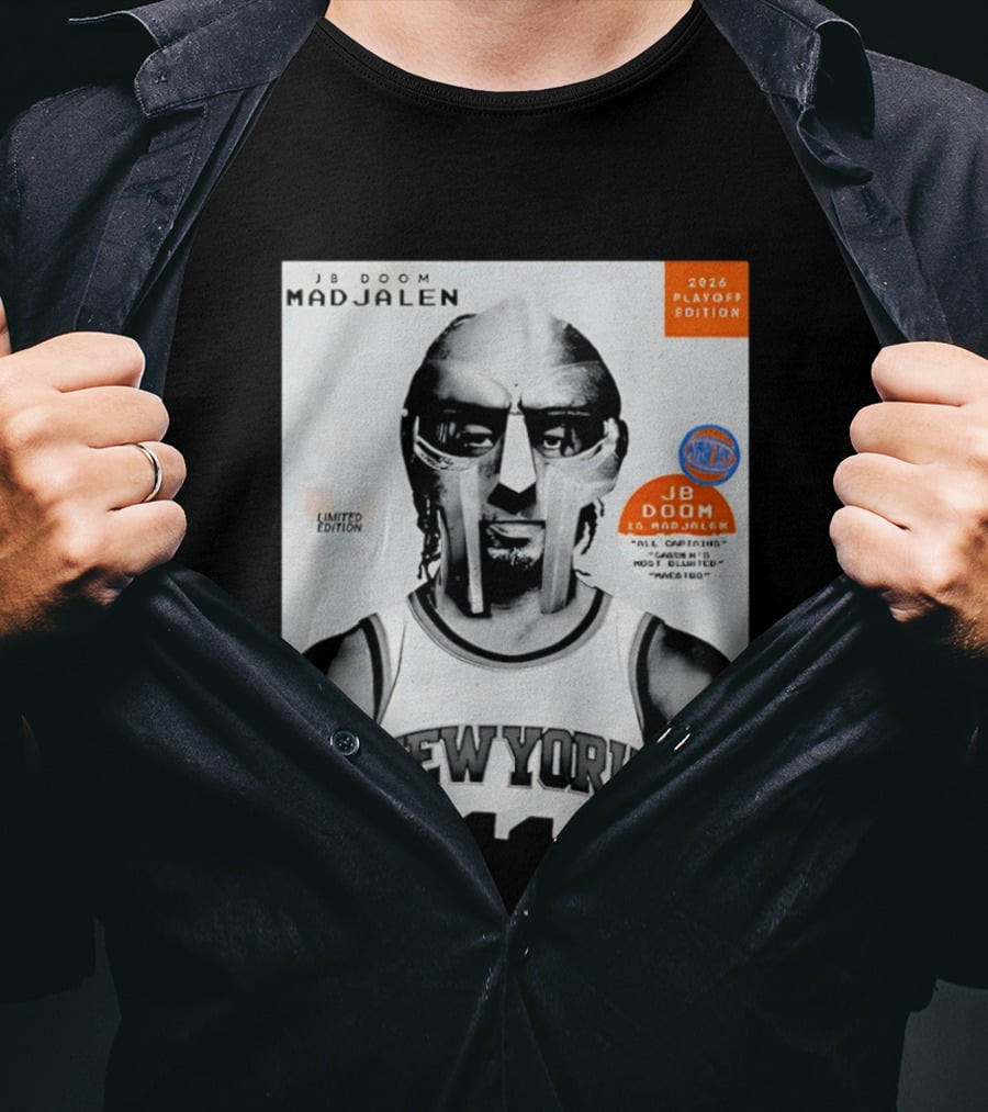 JB Doom Mad Jalen New York Knicks 2026 Playoff Edition Limited Edition T-Shirt
