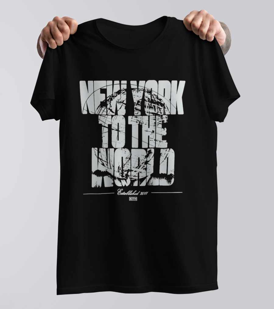 New York To The World Unisphere Vinny Guadagnino Kith Jersey Shore Family Vacation T-Shirt