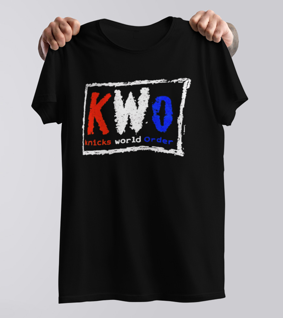 KWO Knicks World Order New York 2026 NBA Champs T-Shirt