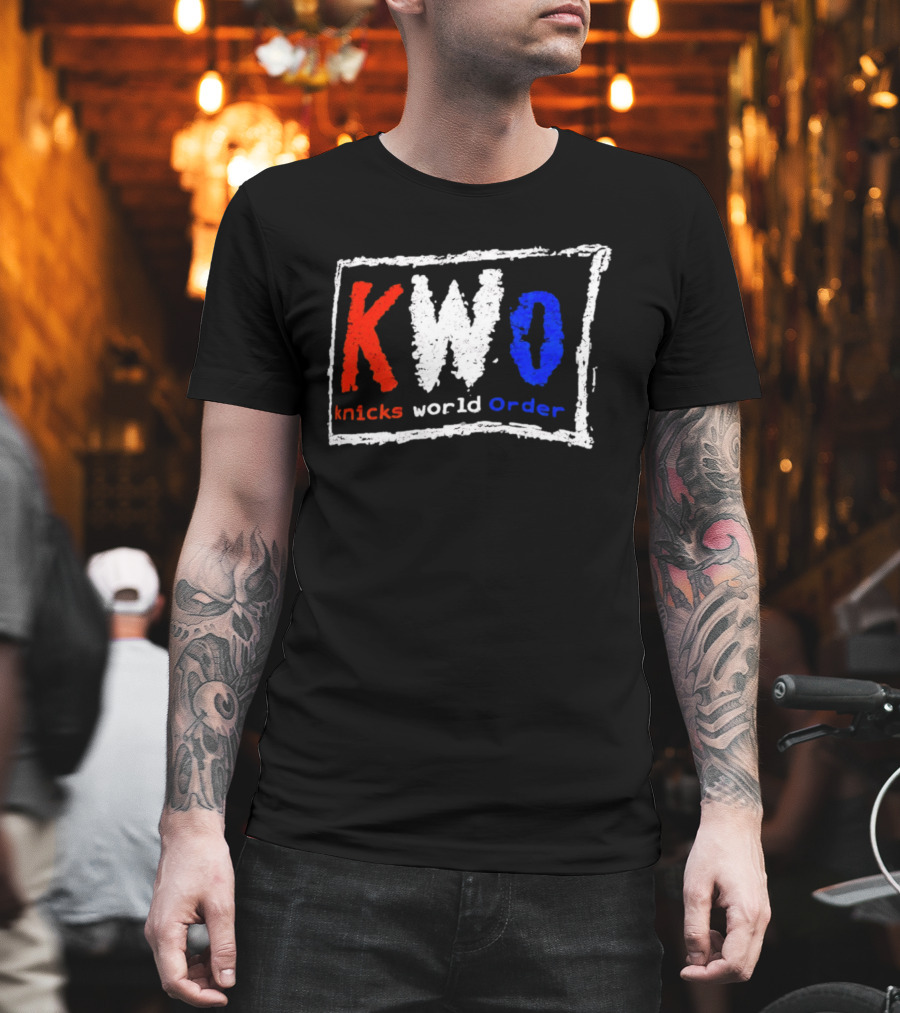 KWO Knicks World Order New York 2026 NBA Champs T-Shirt