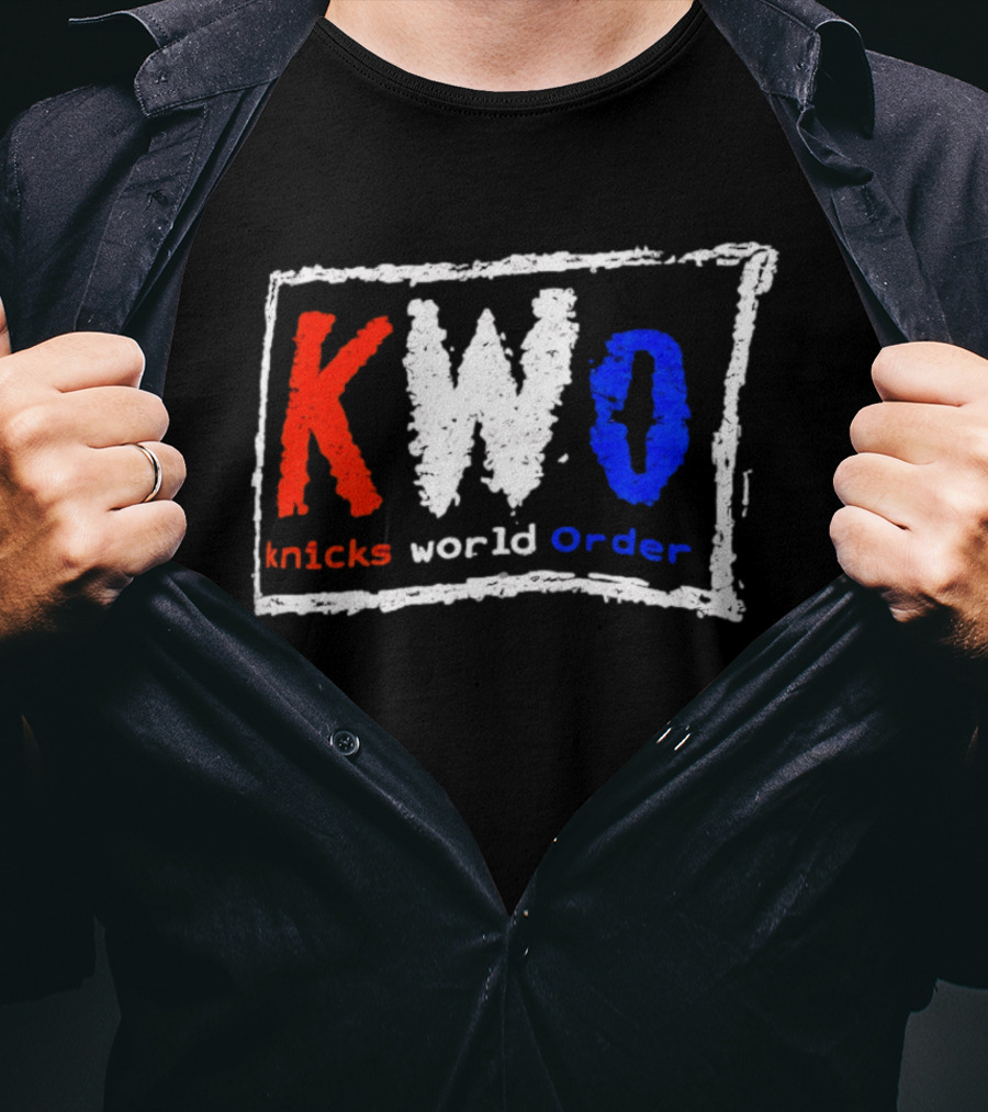 KWO Knicks World Order New York 2026 NBA Champs T-Shirt