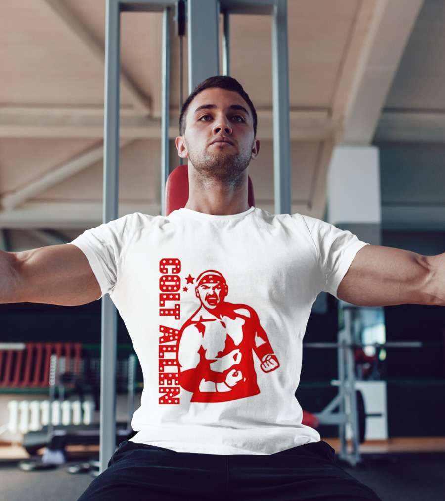 Bald Eagle Colt Allen Red Bold Star Striker T-Shirt