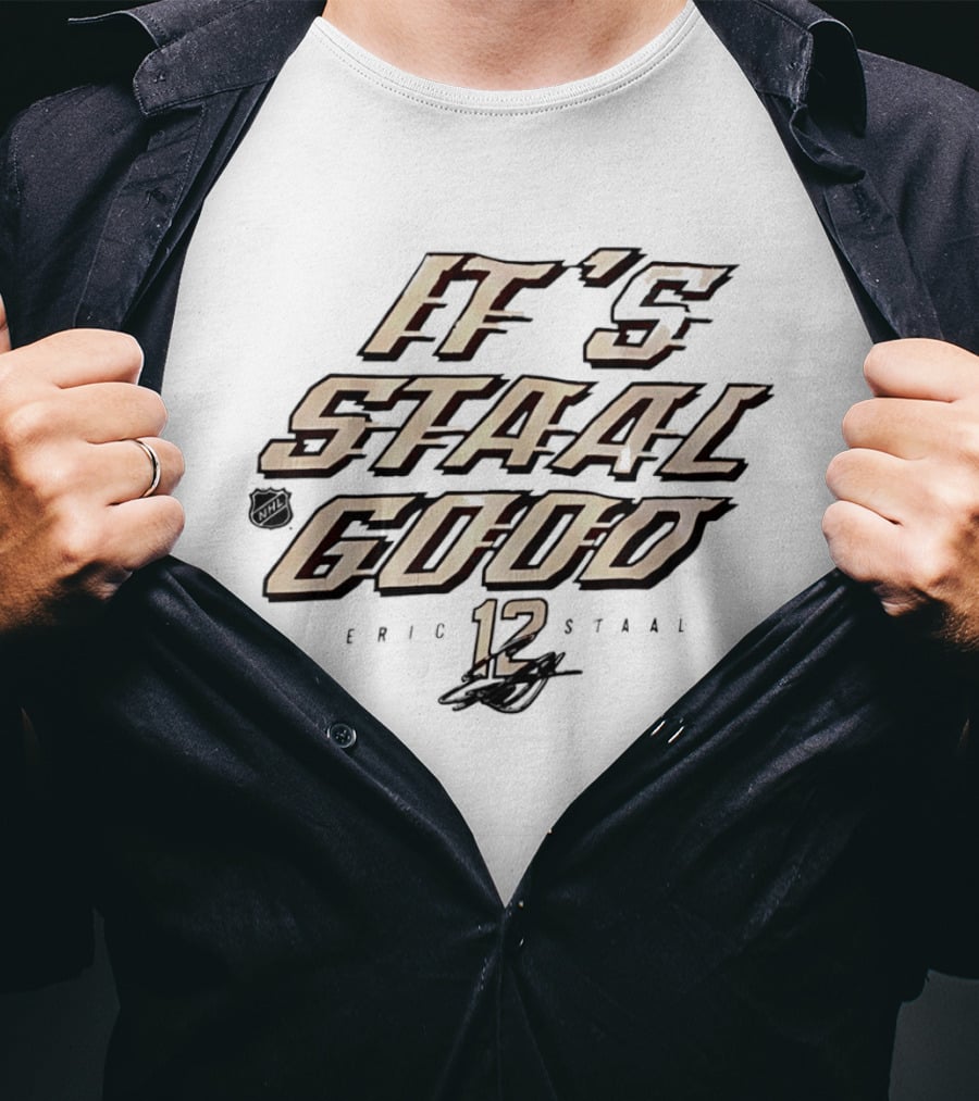 Eric Staal 12 It's Staal Good Carolina Hurricanes NHL T-Shirt