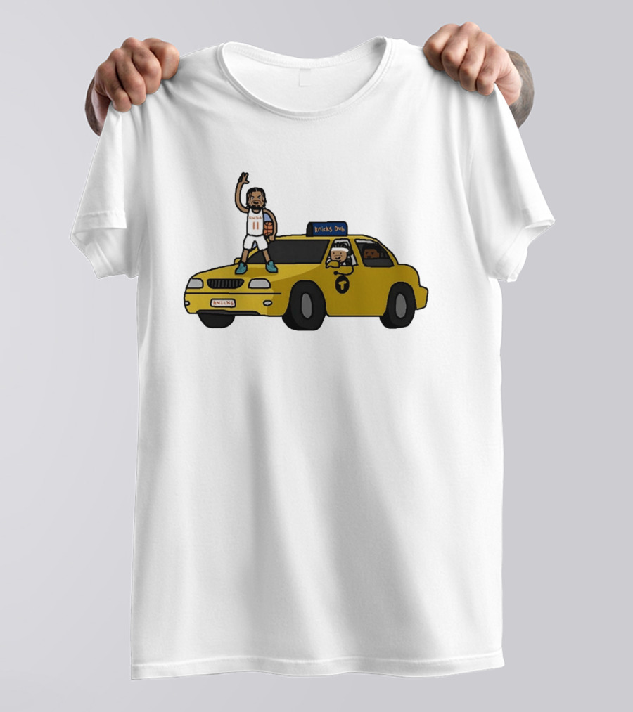 Jalen Brunson New York Knicks Dub Taxi Knicks Dub T-Shirt