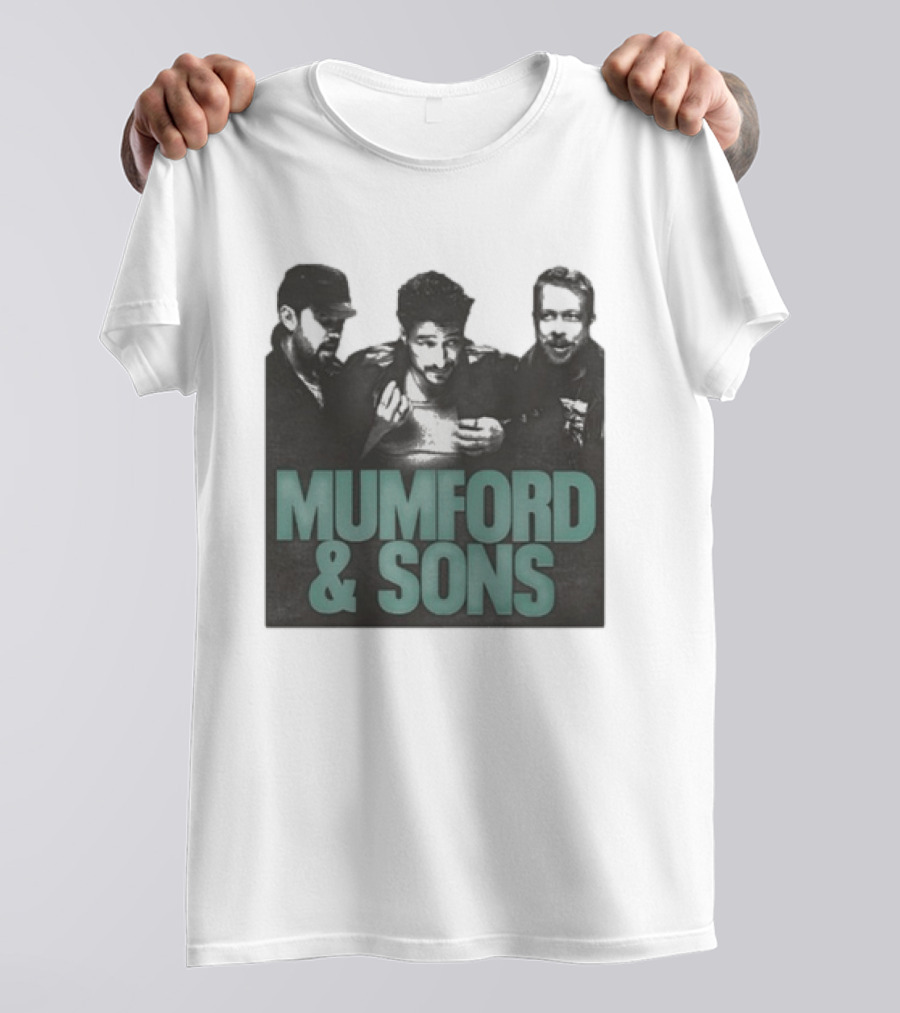 Mumford And Sons Bone Photo Prizefighter North America Tour 2026 T-Shirt