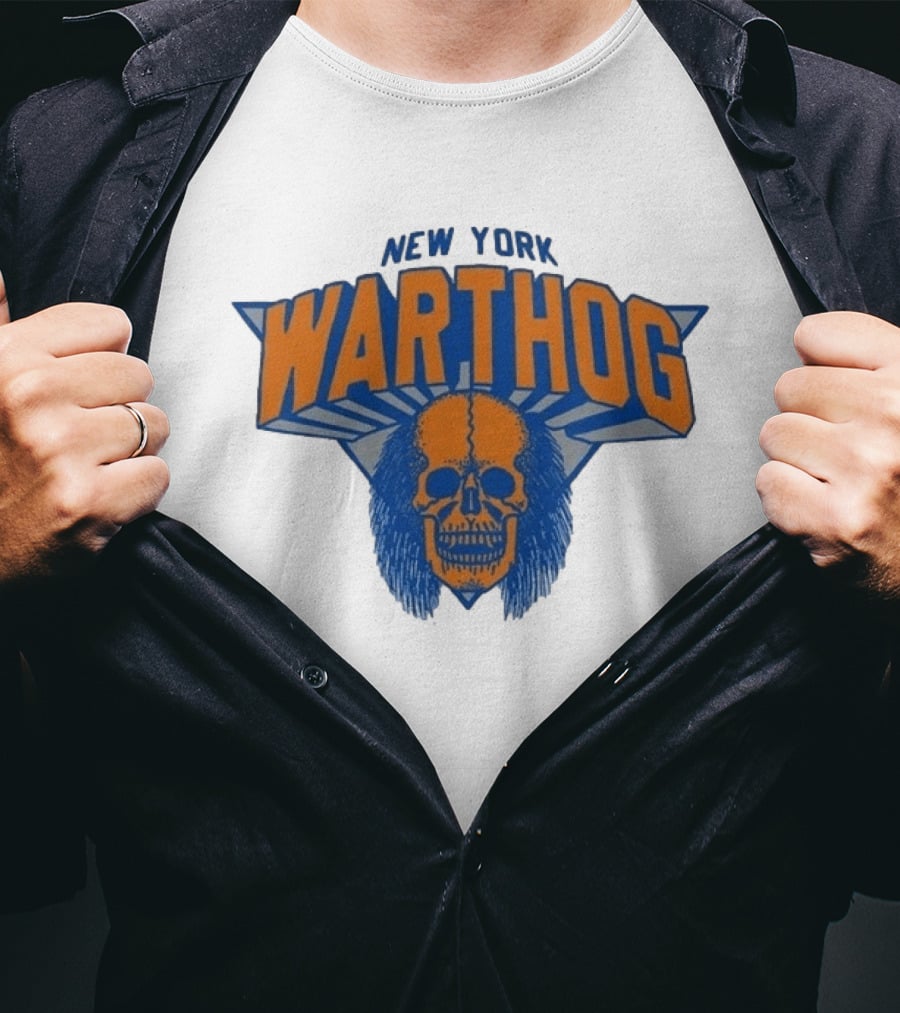 New York Warthog Skull T-Shirt
