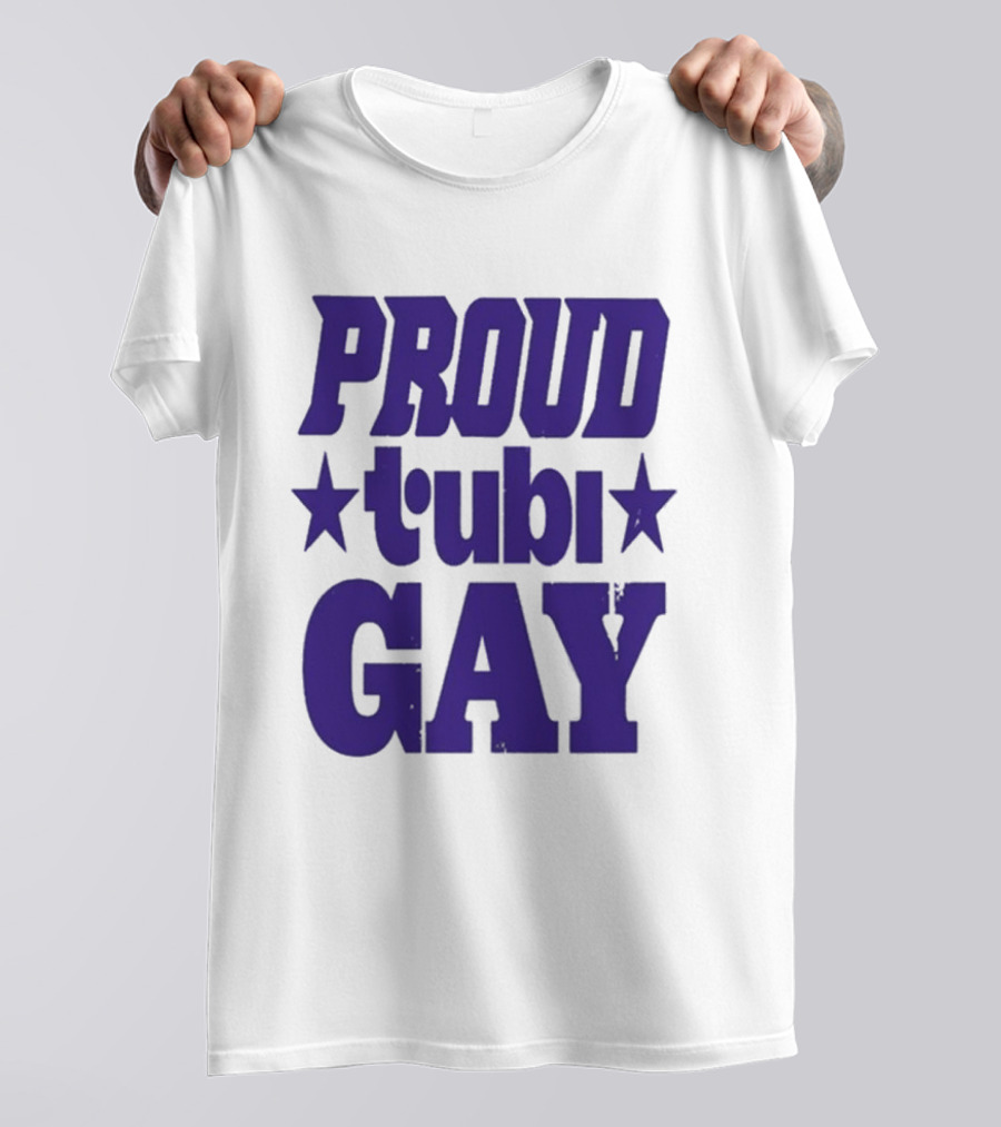 Proud Tubi Gay Stars LGBTQ+ Celebration T-Shirt
