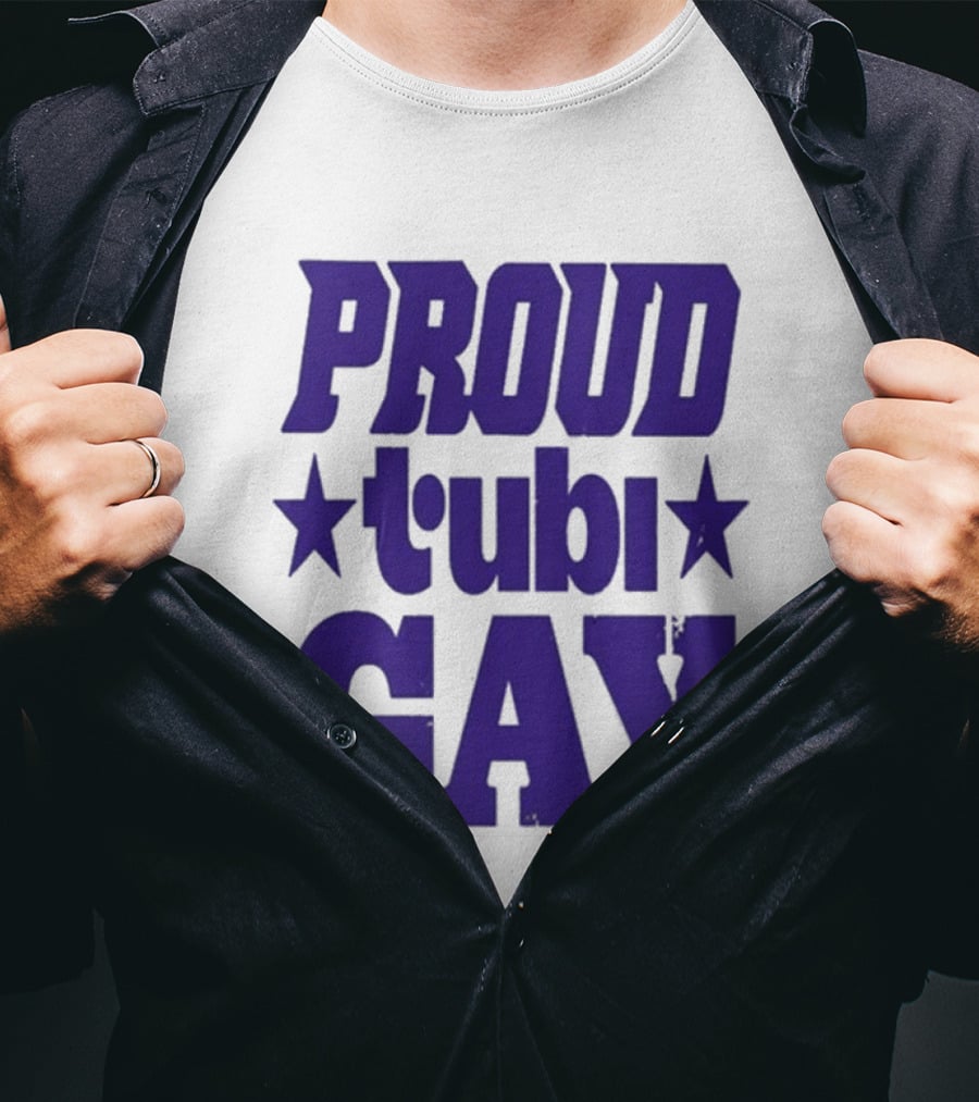 Proud Tubi Gay Stars LGBTQ+ Celebration T-Shirt