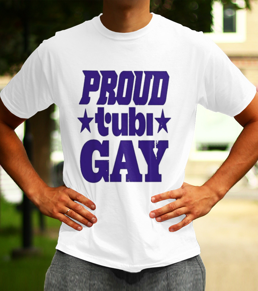 Proud Tubi Gay Stars LGBTQ+ Celebration T-Shirt