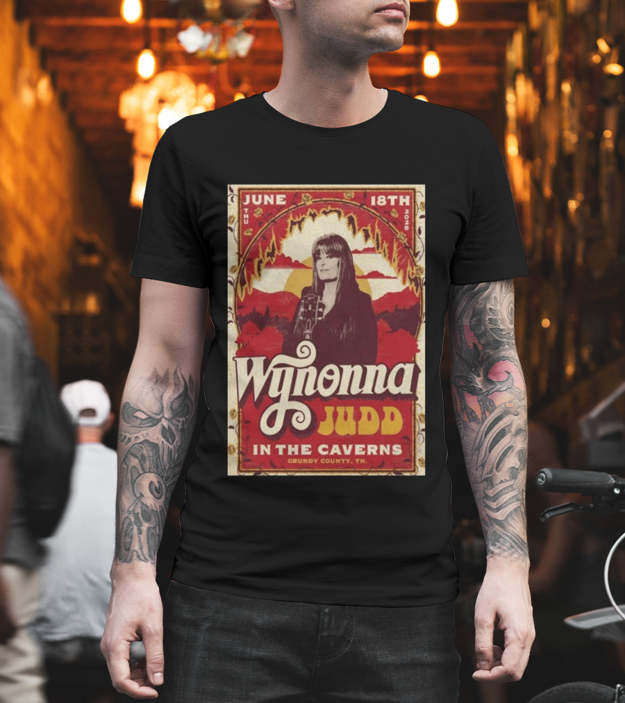 Wynonna Judd June 18 2026 The Caverns Grundy County TN T-Shirt