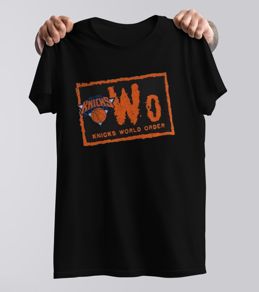 NWO Knicks World Order New York Basketball T-Shirt