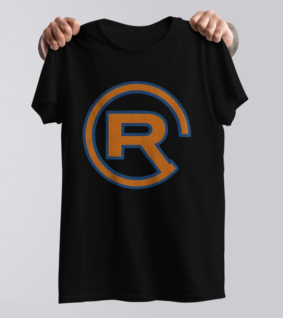 OG Anunoby New York Knicks All My Friends Are In New York NBA 2026 Orange Circle R T-Shirt