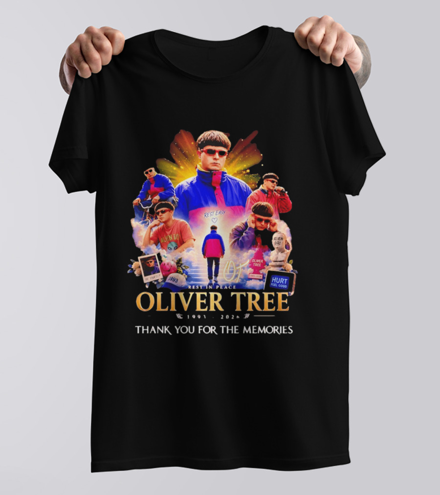 Oliver Tree Rest In Peace 1993 2026 Thank You For The Memories Be Yourself Alien Boy Hurt Feel Good T-Shirt