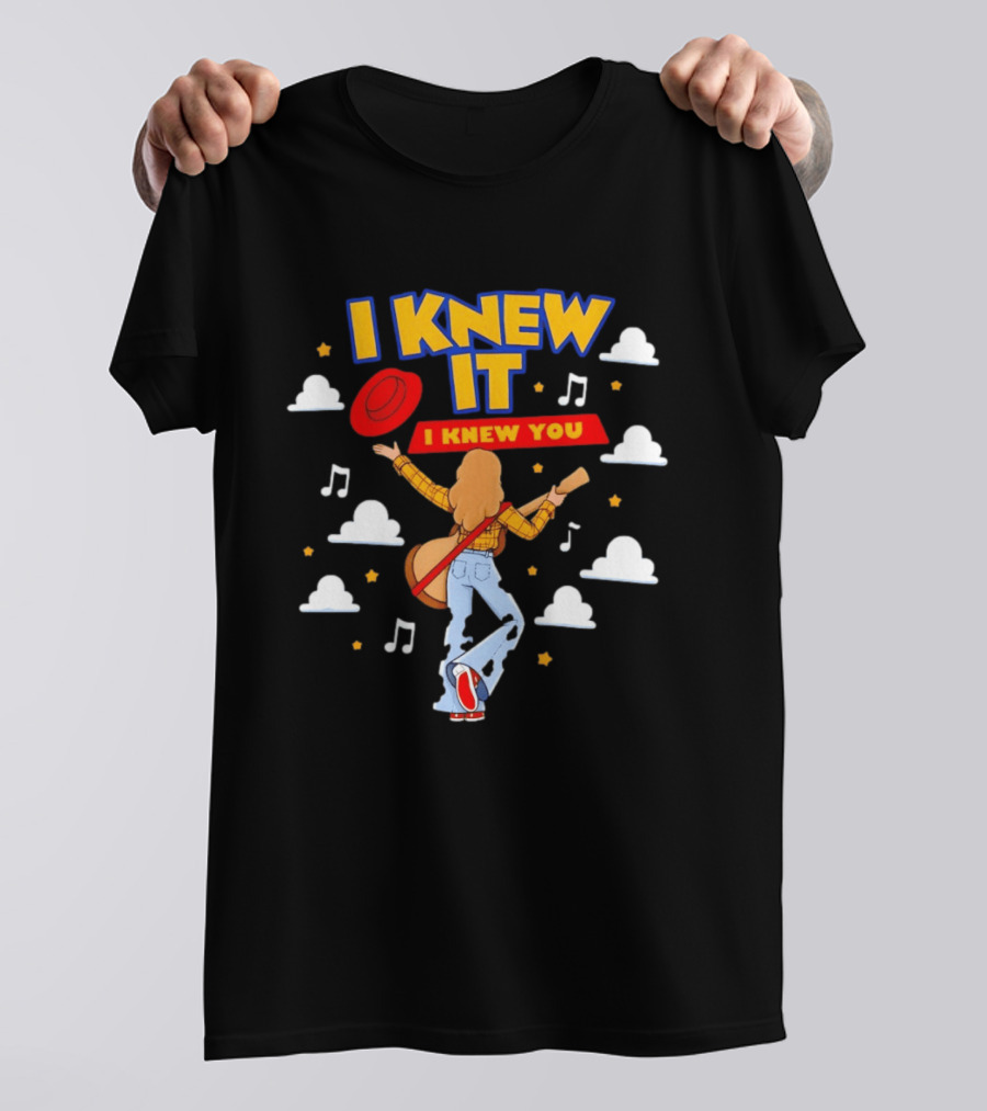 I Knew It I Knew You Toy Story Woody Mashup T-Shirt