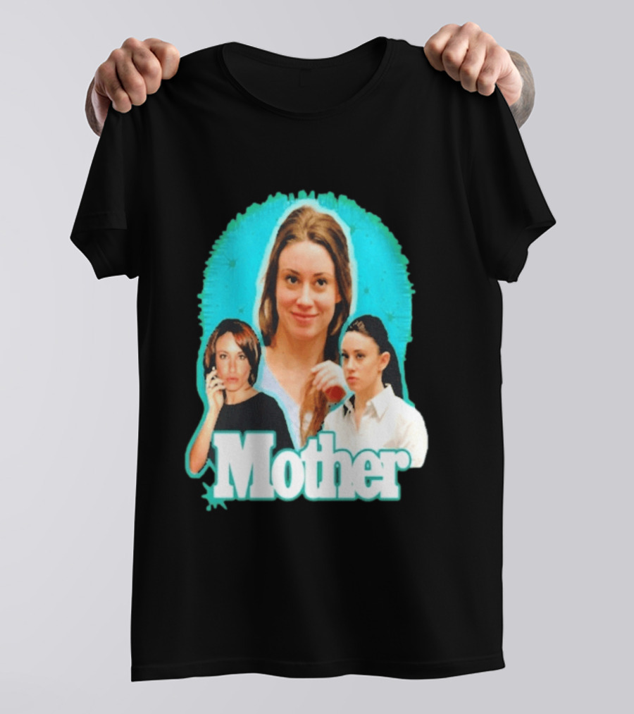 Casey Anthony Mother Colorful Collage T-Shirt
