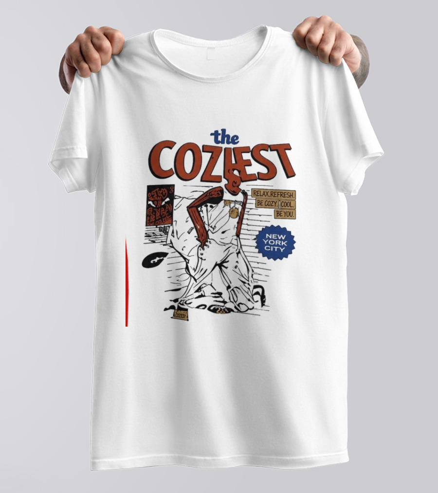 The Coziest Relax Refresh Cool Be You New York City T-Shirt