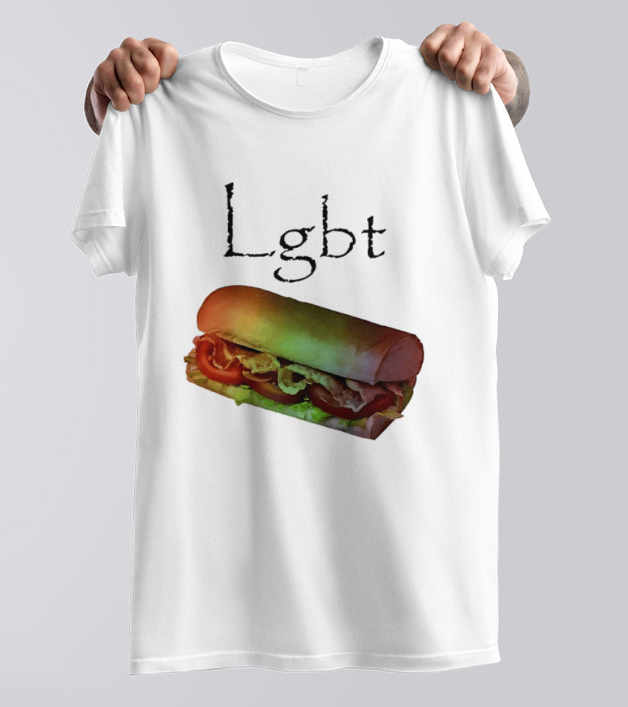LGBT BLT Sandwich Rainbow Sub T-Shirt