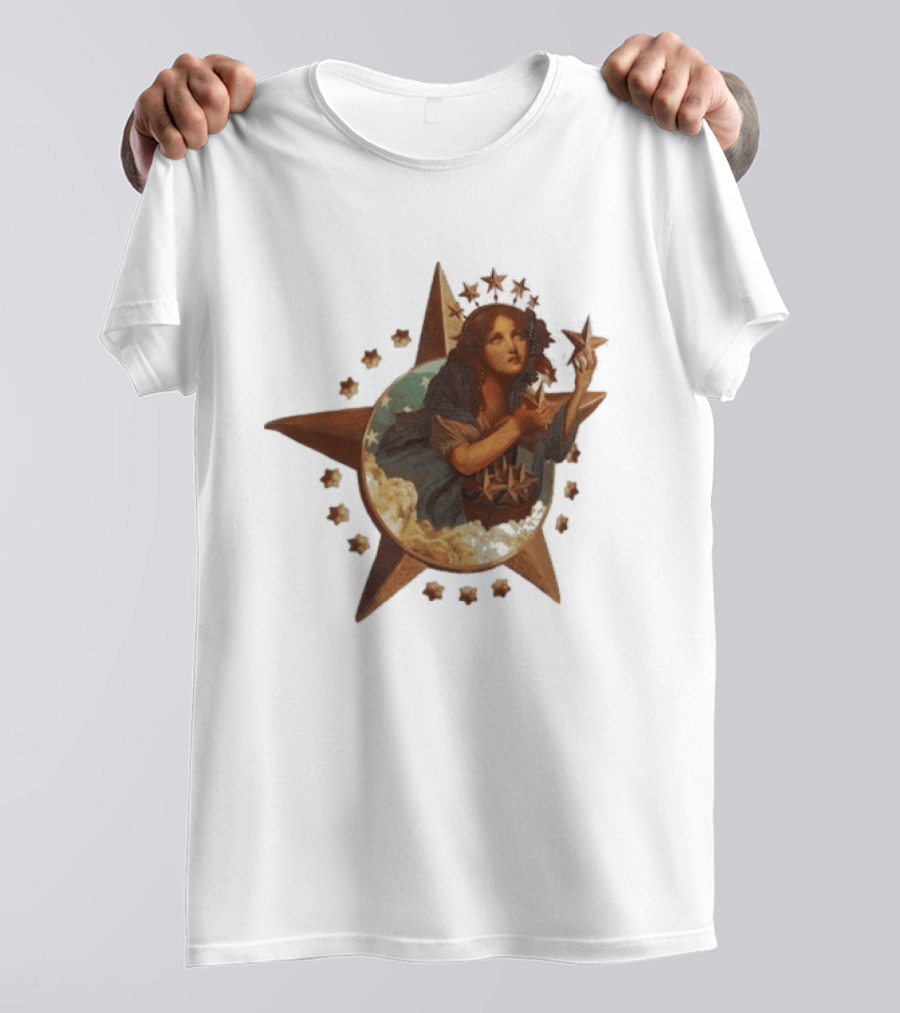 A Ma Maniere Alchemist Star Girl Celestial Starburst T-Shirt