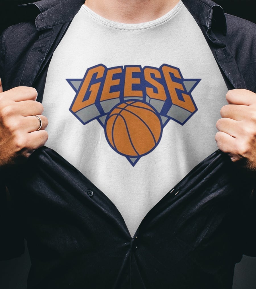 Geese Basketball New York Knicks T-Shirt