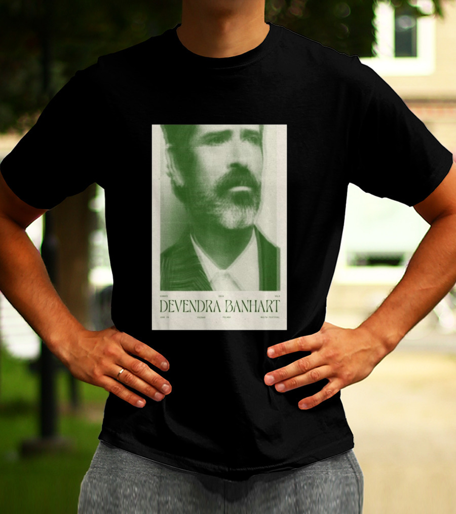 Summer 2026 Devendra Banhart Poznań Poland Malta Festival June 25 T-Shirt