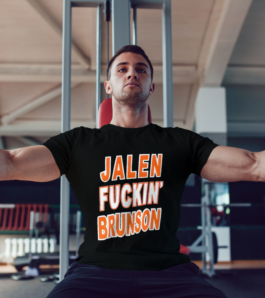 Jalen Fuckin' Brunson Knicks Basketball Fan T-Shirt