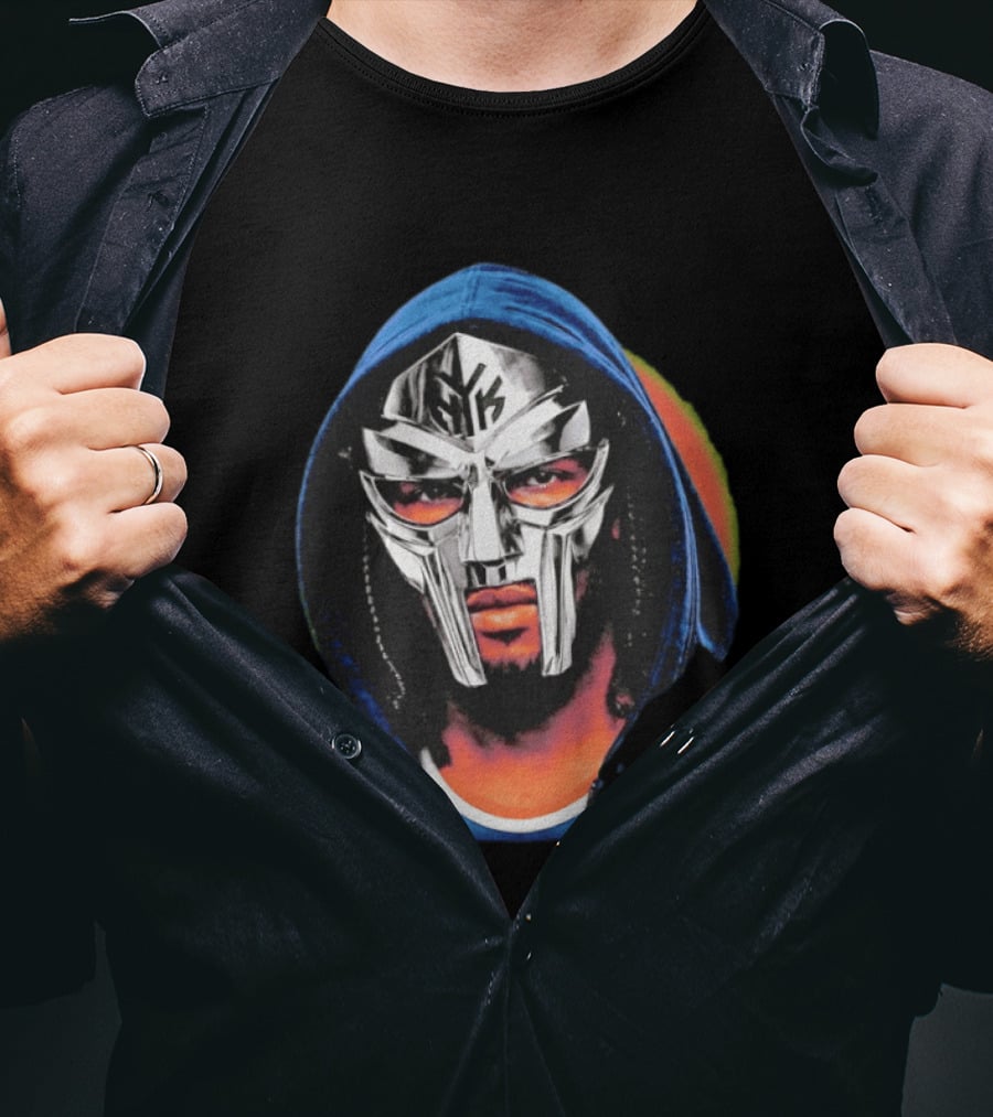 Jalen Brunson MF DOOM NY Knicks Fusion T-Shirt