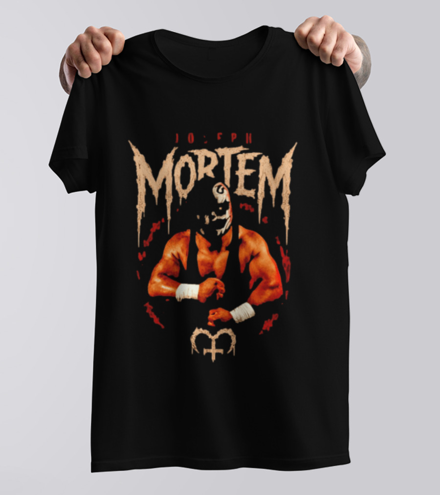 Joseph Mortem Wrestler 10:56 PM Professional Wrestling T-Shirt