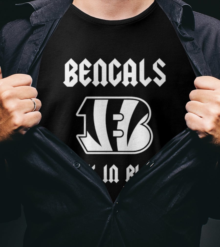 Bengals 13 Back In Black T-Shirt