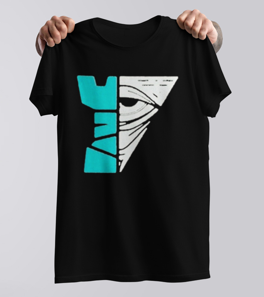 Kastle Group Whitephos X Kastle Face Off Bold Geometric Abstract T-Shirt