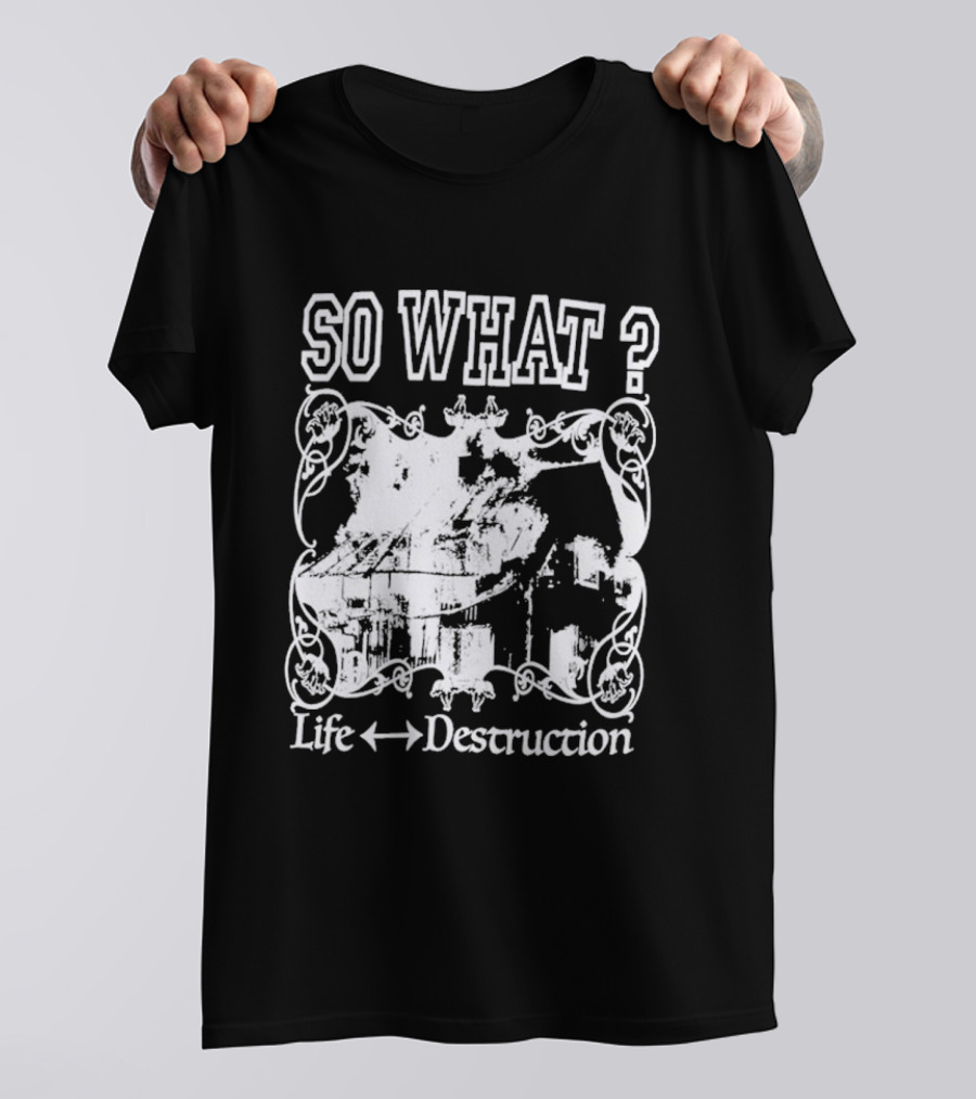 Dover Street Market Henry Johnson So What Life Destruction T-Shirt