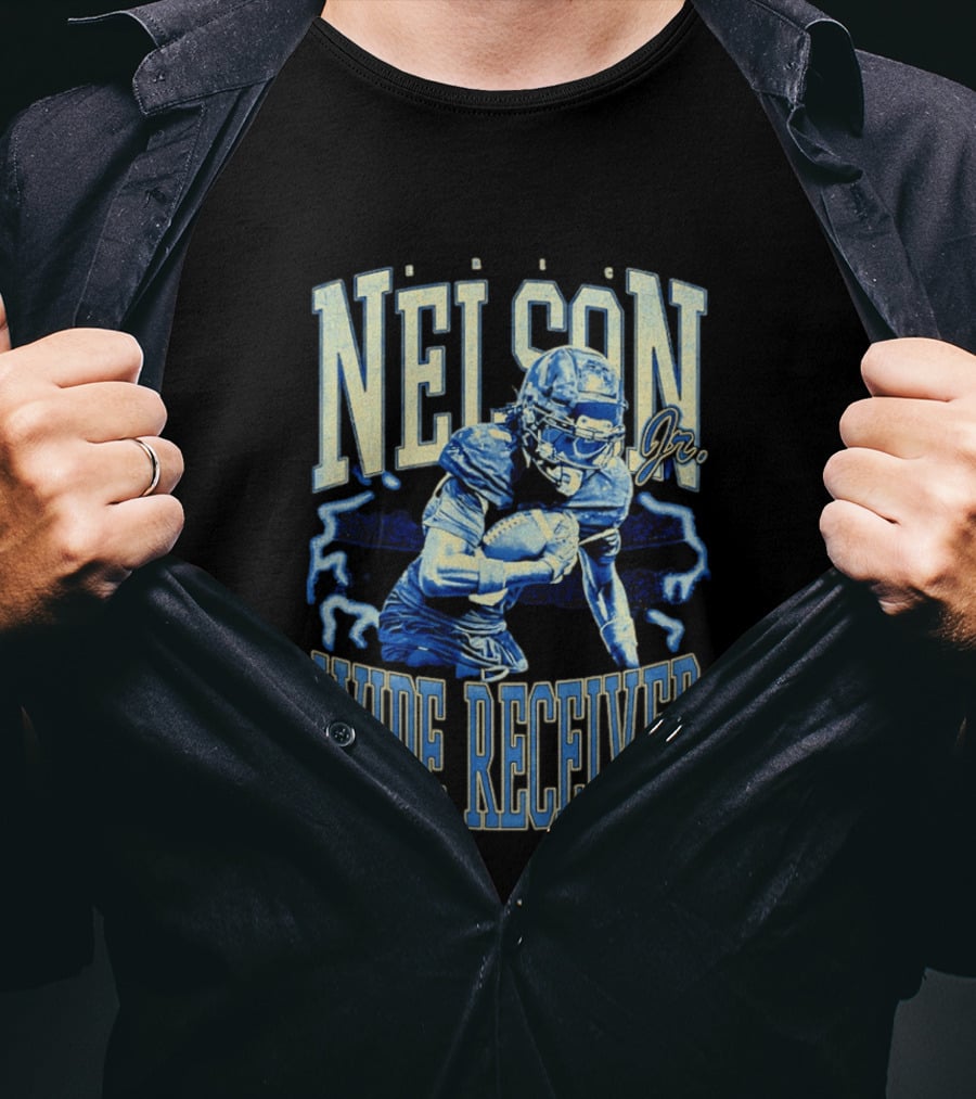 Nelson Jr Wide Receiver Football Player T-Shirt
