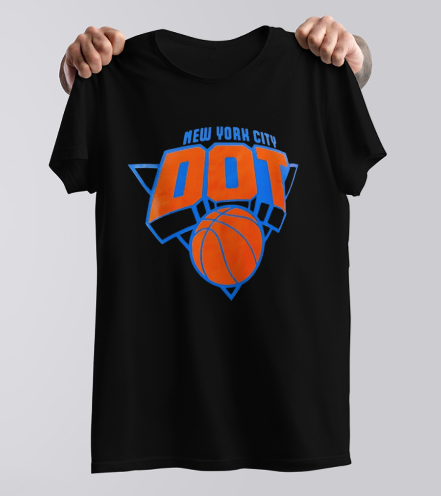 New York City DOT Knicks Basketball T-Shirt
