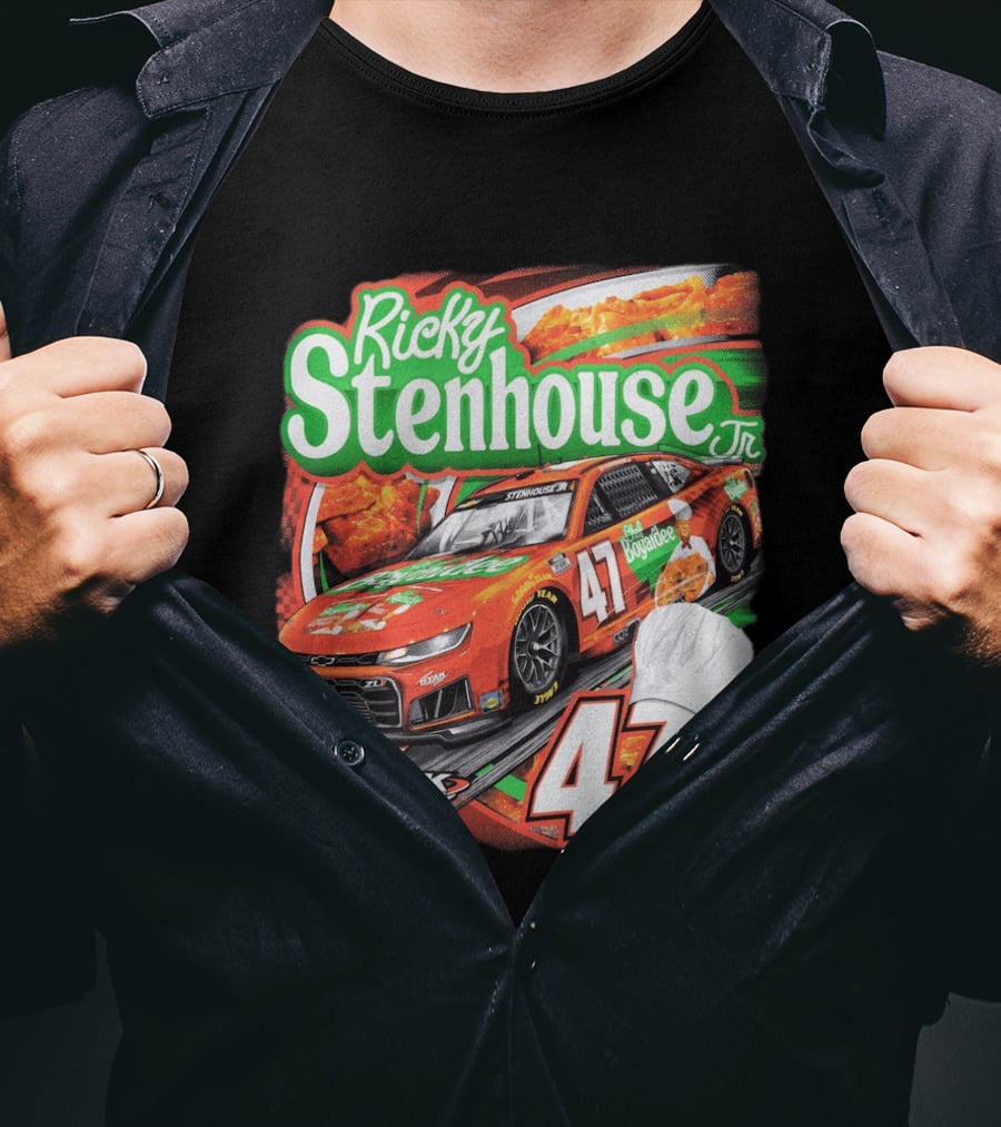 Ricky Stenhouse Jr. 47 Hyak Motorsports NASCAR Chef Boyardee T-Shirt